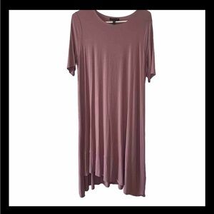 Eileen Fisher Rose Quartz Viscose Shift Dress
